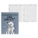 Universal diary for grade 1-11 "Be like a cat", a hard cover, artificial leather, silk-screen printing, Liesse, 80 g/m2