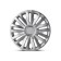 Wheel caps Autoprofi R14, PP plastic, adjusting rim, metallic, 350mm, 4 pcs