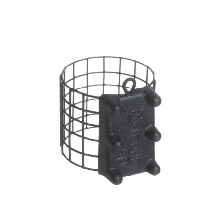 Metallic feeder X-Feeder Me Grunt M Grid, Matt Black, 50 g, 28 ml-1