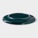 Ceramic lunch plate "Emerald", D = 25 cm, green color