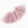 Three-layer crumb skirt, dusty pink, 17 × 19 cm