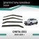 Defly window deflectors for Hyundai Creta (GS), 2015-2021