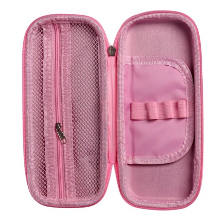 School Penal 3D "Friends" on lightning, pink color-4
