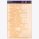 Stick for windows "New Year's town", reusable, 33 x 50 cm, New Year