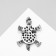 Brooch "Galiotis" Turtle