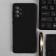 Czech for Samsung Galaxy A73, silicone, matte, black