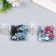 Decor "Semiobusins ​​and rhinestones. Pink-blue gradient" d = 6 mm 10g 200 pcs 5x2.5 mix