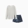 Home Home (longshit and shorts) KAFTAN "velvet", 48-50, gray/pigeon