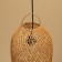Ceiling lamp from the rattan "Kevin" 1x120W, E27, 25x25x50 cm