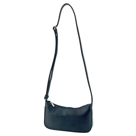Female bag, artificial leather, blue 23x3x12 cm