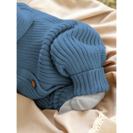 Knitted Knitty Children's Pure Love Tot, height 62 cm, blue color-13
