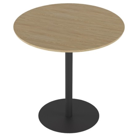 Dining table "Dale", 750 × 750 × 743 mm, Amber oak color