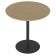 Dining table "Dale", 750 × 750 × 743 mm, Amber oak color