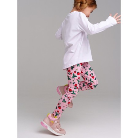Legins for girls PlayTode, height 104 cm, pink color-2