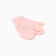 Baby mittens minku, pink color, 12 cm