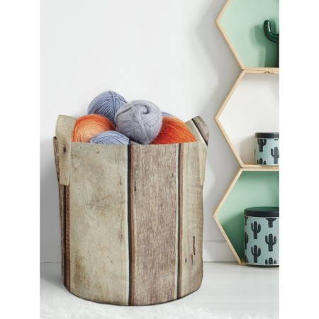 Textile bag “Combination of boards”, for storing things and toys, size 33x37 cm, 26.5 liters
