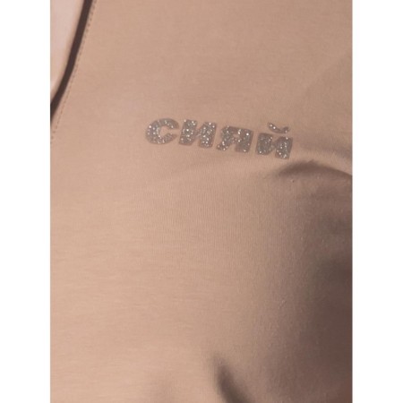 Women's dress "Shine", size 52, color light brown-4