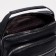 Male bag, black color