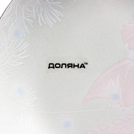 Glass Serving shares "Christmas tree toy. Drakosh ", 18.2 × 15.5 cm-3