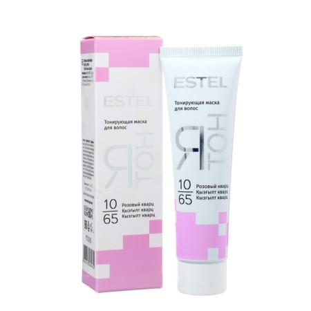 Tinting hair mask Estel Pink quartz