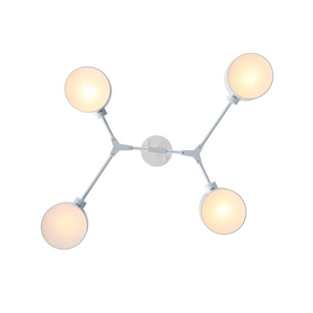Ceiling EVOLUCE lamp. Sle183502-04. Gemento. 4x60 W, E14, 68x71.5x32 cm, white color-11