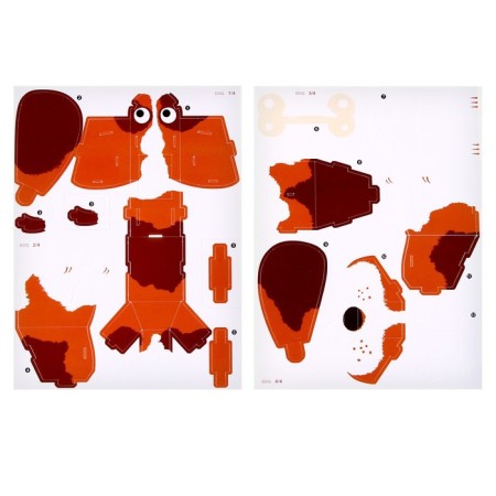 Set for creativity Sector 3d figures "Dog"-1