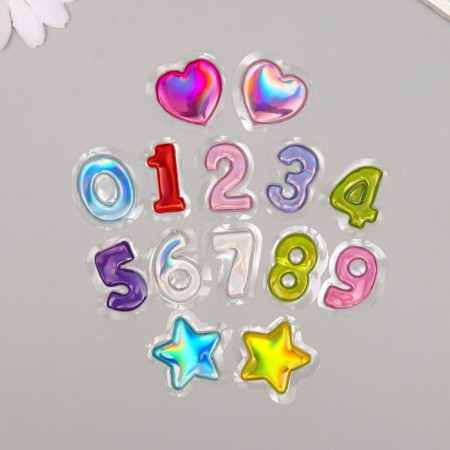 Sticker Plastic Air "Figures" 0.6x9.8x13.3 cm