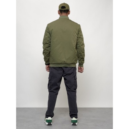 Male bomber, size 58, khaki color-11