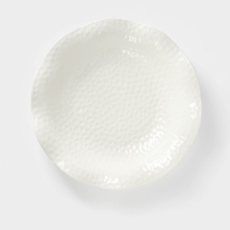 Ceramic dining “airiness”, 1.1 l, d = 28 cm, white color, white-1