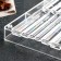 Form for chocolate and sweets "Styx", 12 cells, 20 × 12 × 2.5 cm, cell 9 × 1.5/1/0.8 cm