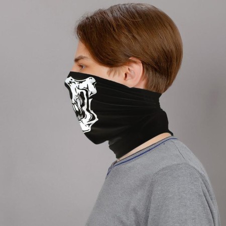 Lucosa Silk Black Skull, P-019/1 bandan-4