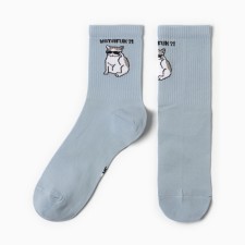 Women's socks, fog color, size 25-27