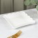 Porcelain Square Dolyana "Susan", 15 × 15 cm, white color