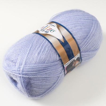 Yarn "Angora Real 40" 60% acrylic, 40% wool 430m/100g (51)-1