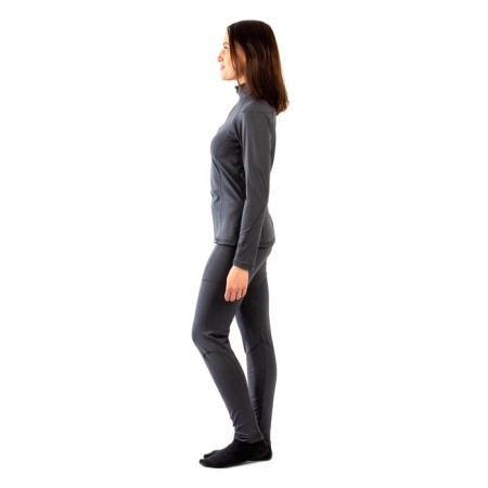 Thermal underwear is Grayling "SINARA", fleece, Streich, Dark Graphite, Rr. 48-50 Height 158-164-3
