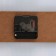 Carty clock is wall-mounted, interior "marble", 35 x 60 cm, on canvas, silent