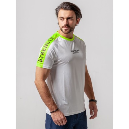 Sports T -shirt Male Isee, size 48, white color-11