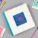 Photo album for 200 photos "White-blue" 10x15 cm