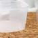 A set of food containers Ricco, 4 pcs: 230 ml, 500 ml, 900 ml, 1.55 l, square, assorted color