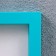 Photo frame L-3 21x30 cm turquoise (plastic screen)