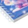 Notebook Gift Book on the comb 80l, line, color block, PVC Cat cover 3D (17.6x13.5cm) 105