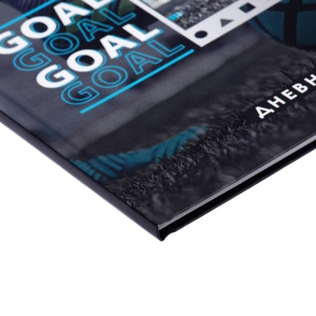 Diary for grades 5-11, "football", a solid cover 7BC, matte lamination, selective varnish, 48 sheets-2
