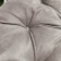 Pillow for swing "Tina", diameter 60 cm, color light gray