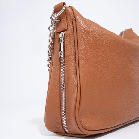 Women's bag Miss Bag with a zipper, external pocket, redhead-4