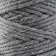 Knitting cord 100% cotton, width 3mm 25m 80g "gray" 4.5x4.5x10 cm