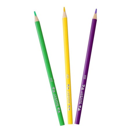 Pencils of 36 colors, Devente Trio Mega Soft, three -sided case, super soft, 4m, 3 mm neckline-2