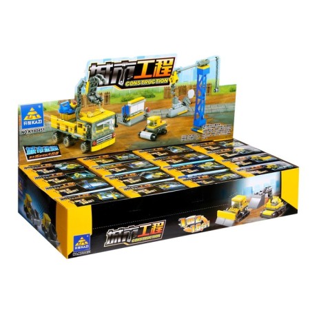 Designer builders "Technique", 16 types, mix-18