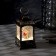 LED figure “Lantern with Santa Claus” 7.6 × 13.5 × 3.2 cm, plastic, sparkles, batteries AG13x3, glow warm white
