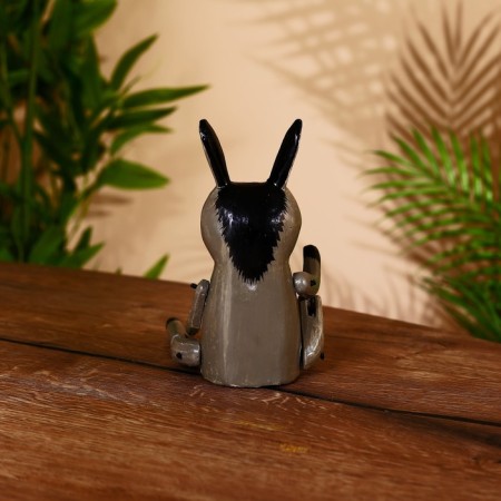 Souvenir "Donkey" hanging paws, wood 25 cm-3