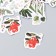 Stickers for creativity "Botanical Garden" set 46 pcs 4.4x4.4x1.1 cm